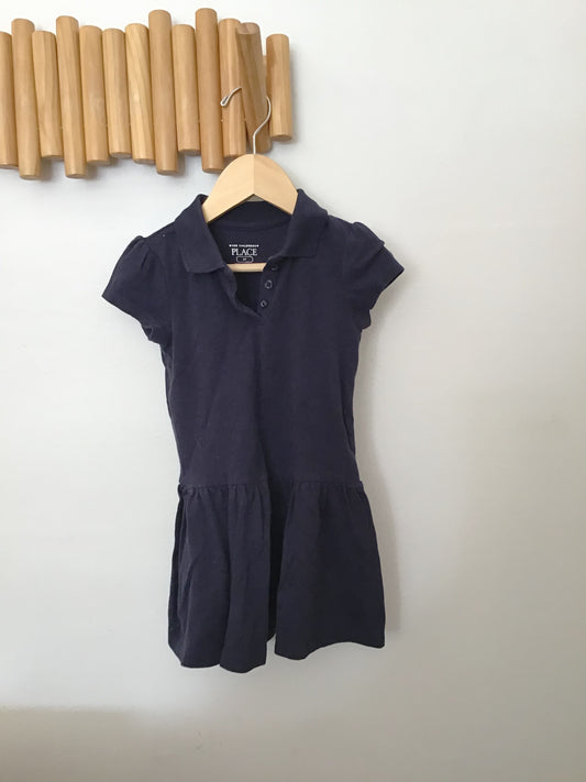 Blue polo dress 2y