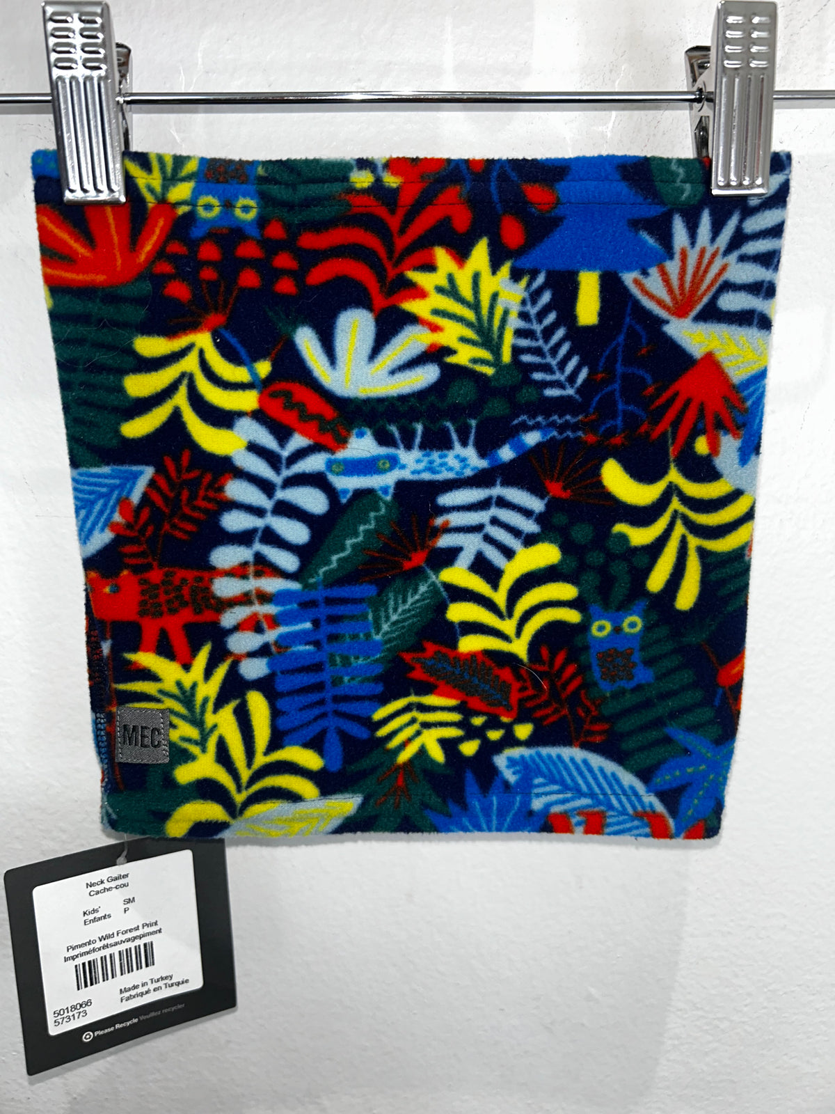 MEC colourful neck gaiter (2-6y) NEW