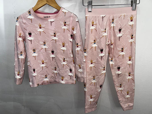 Pink ballerines pyjamas 3-4y B