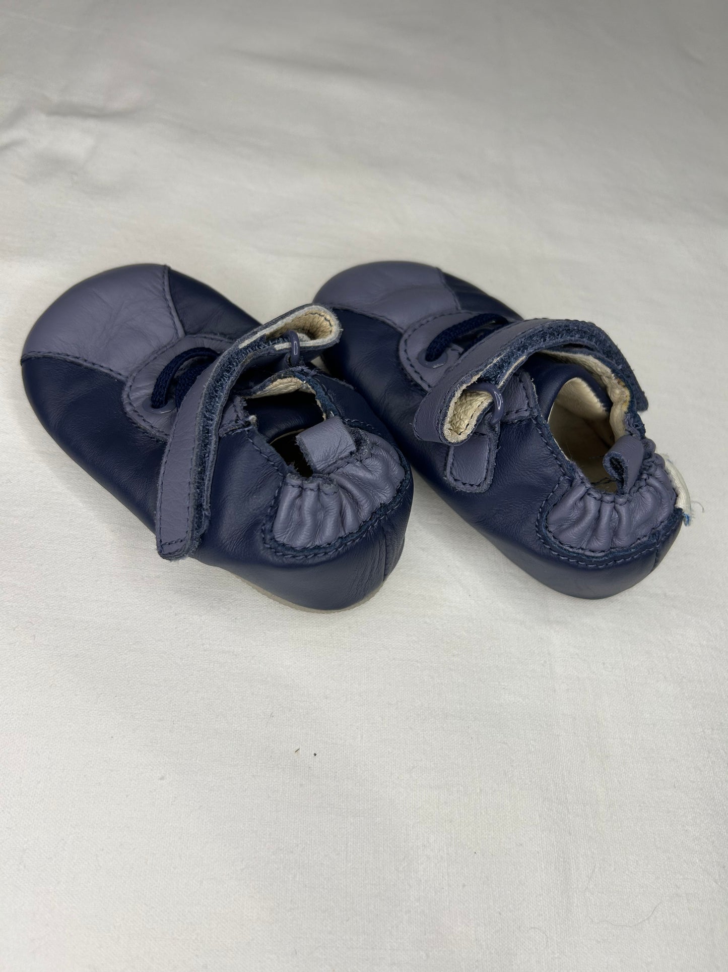 3-6m Robeez blue soft soles
