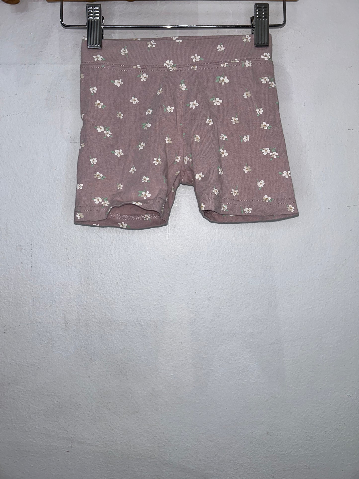 Purple daisies shorts 4y