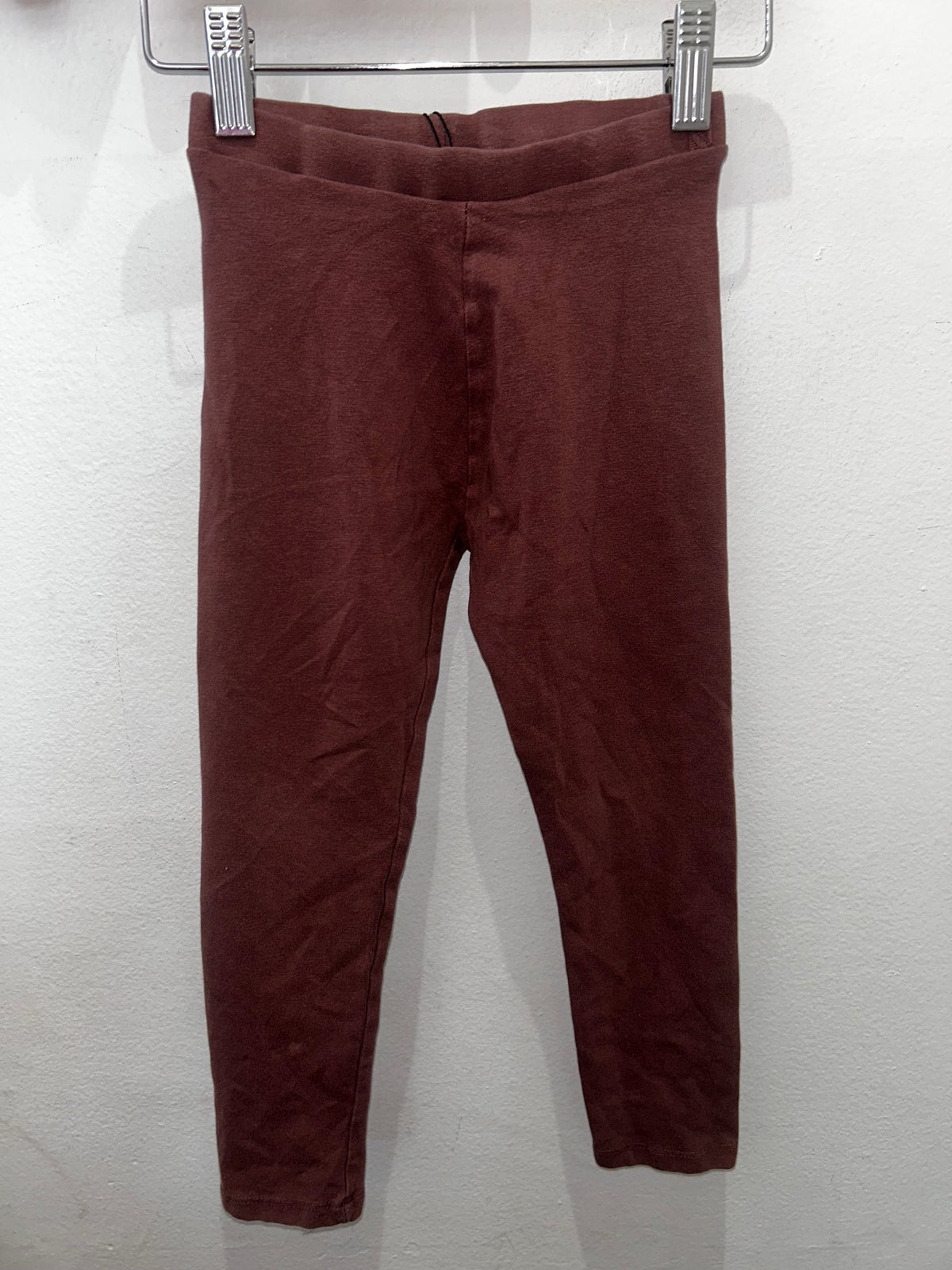Mauve leggings 6y