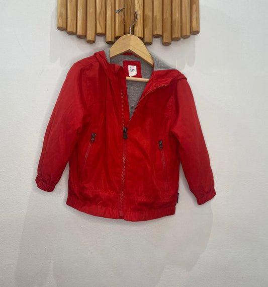 Red rainjacket 2y B