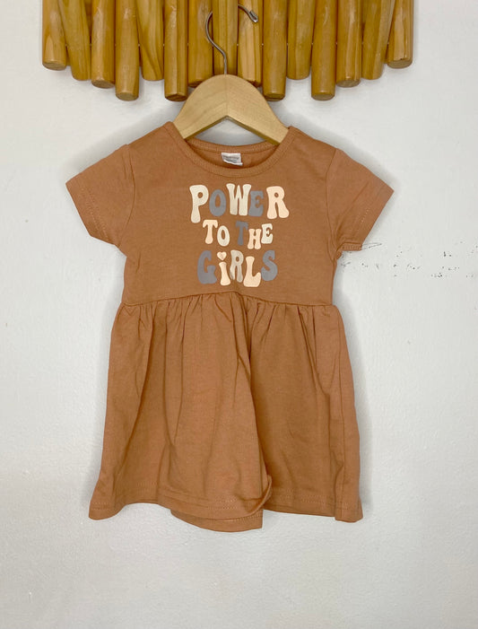 Power to the girls dress 12m