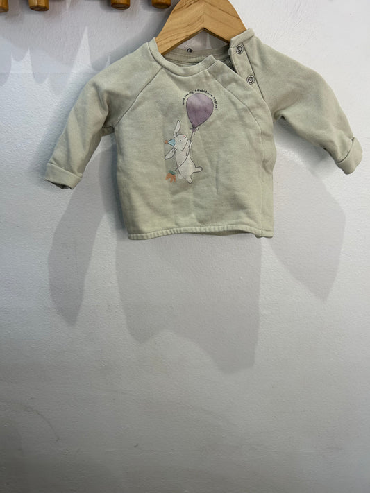 Adventure bunny pullover 1-2m