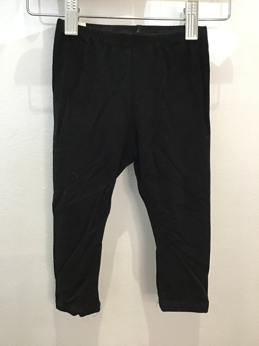 Leggings Minimioche black 12-18m (like new)