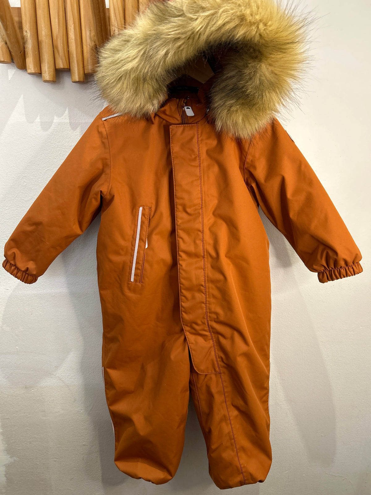 Reima brown snowsuit 92cm 2y