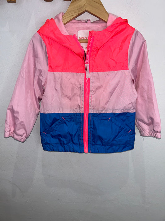 Tricolour windbreaker 2y