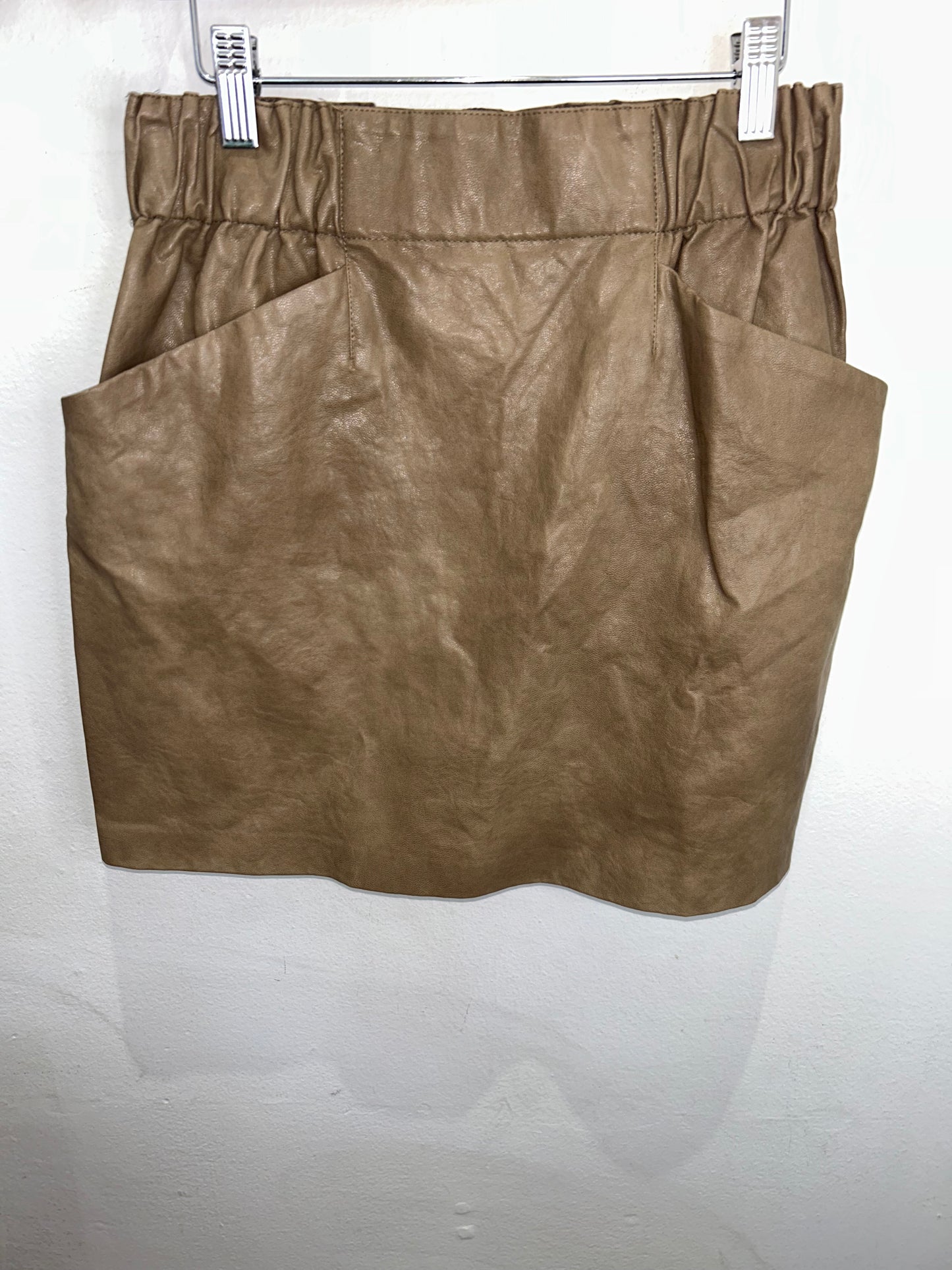 Faux leather skirt- adult S