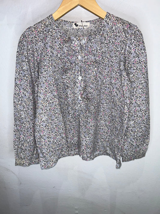 Risu Blouse French organic cotton 8y