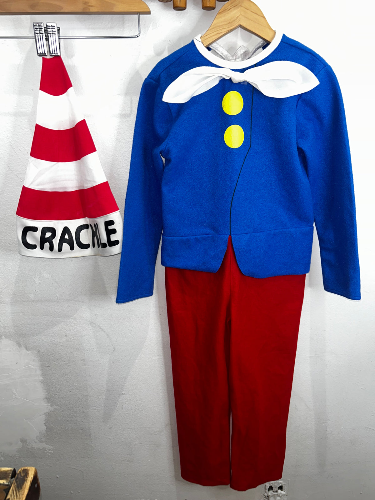 Crackle (cereal celebrity) costume 4-6y