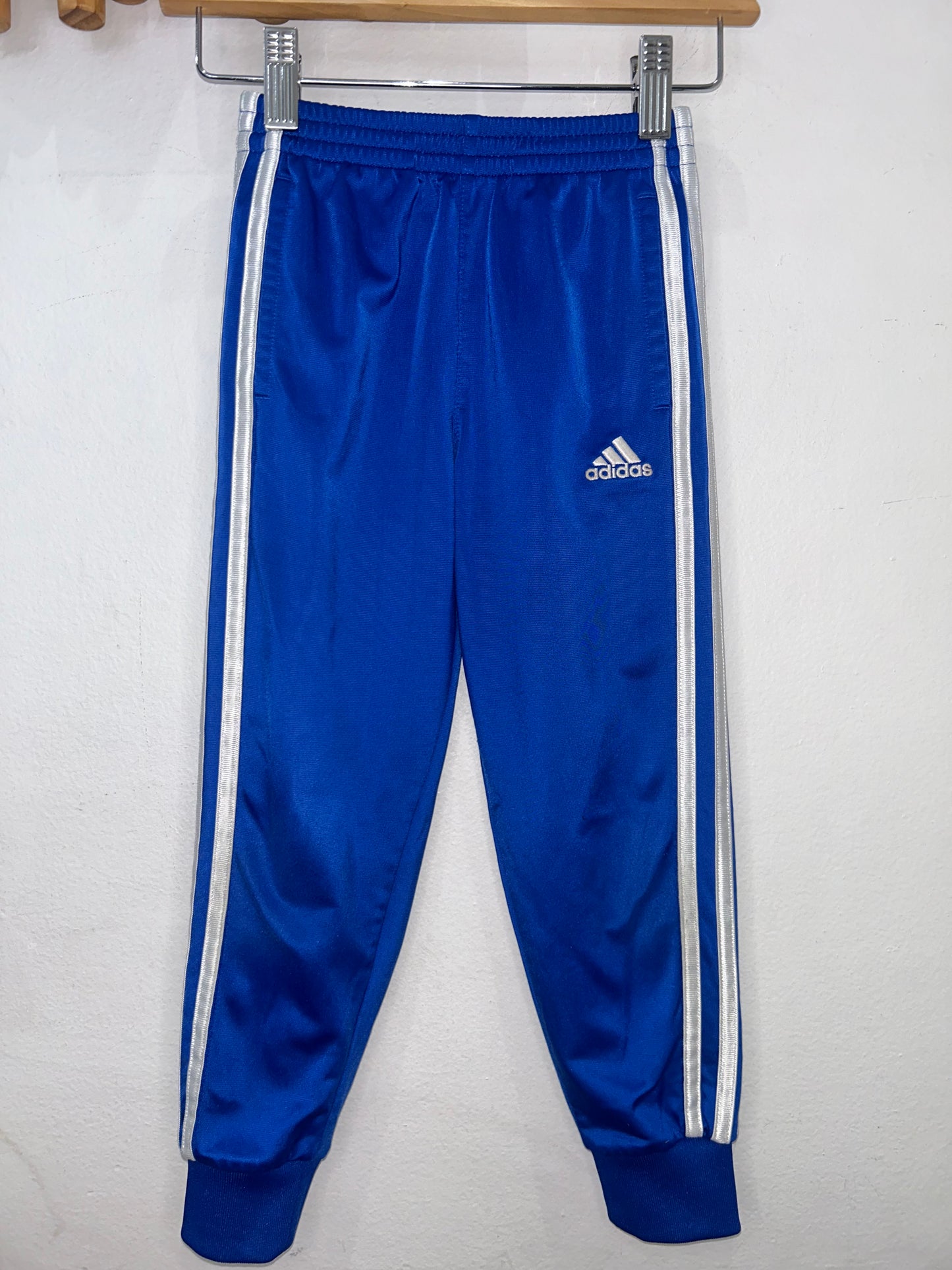 Blue Adidas joggers 5y