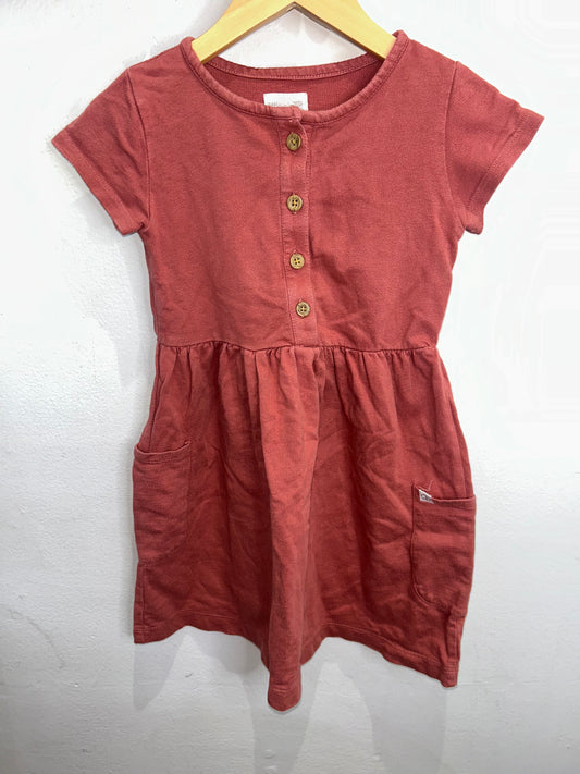 Rust dress 5y