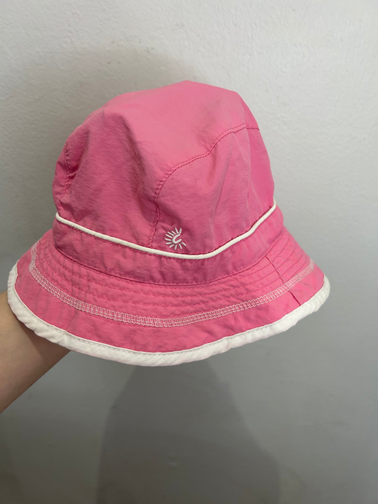 Pink sunhat 1-3y