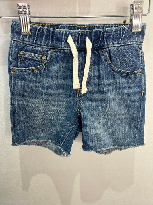 Denim cut-off pullon shorts 18-24m