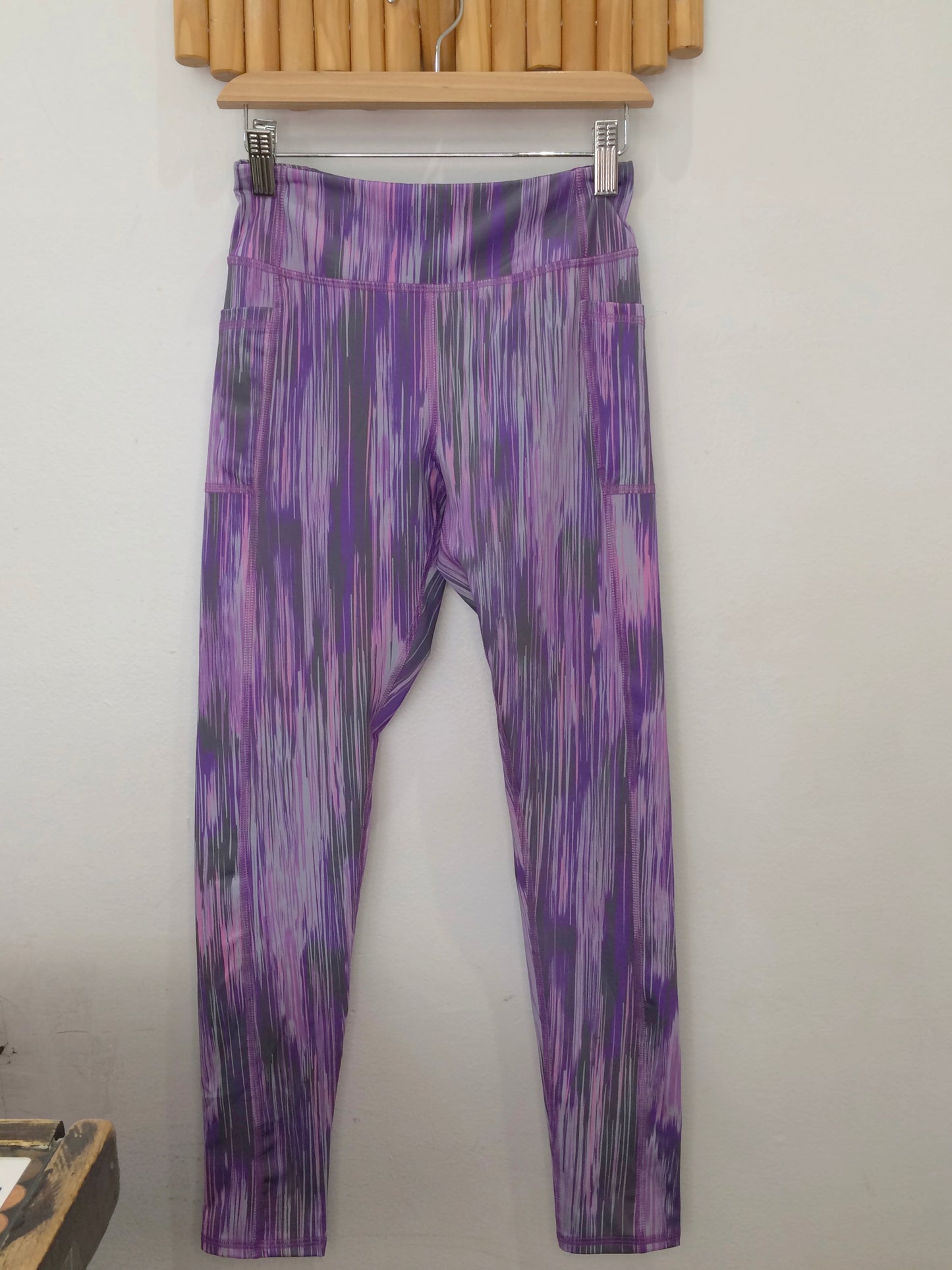 Zella purple activewear leggings 10-12y