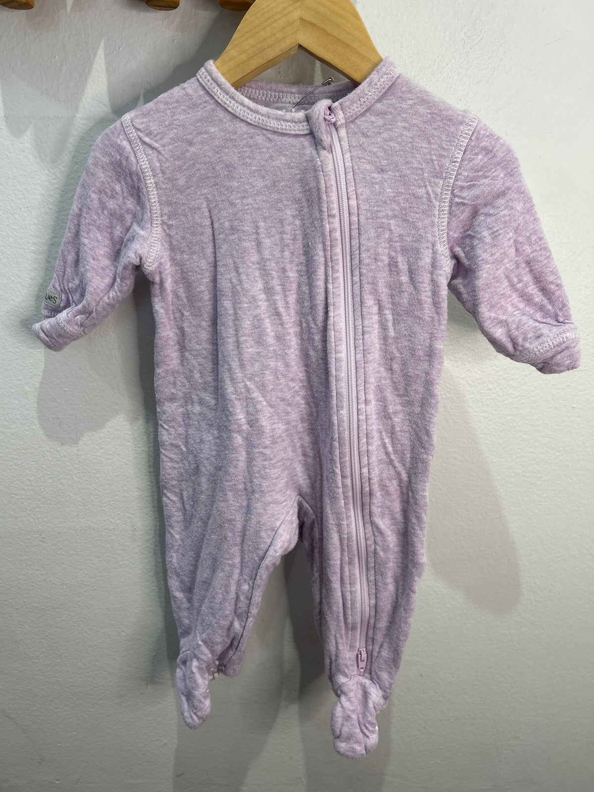 Juddlies purple sleeper 0-3m*