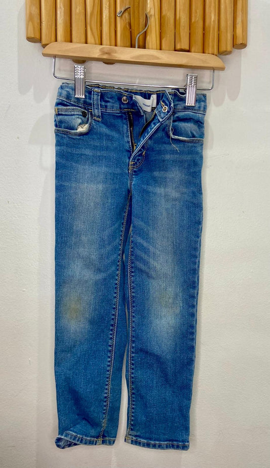 Mid wash straight jeans 5y