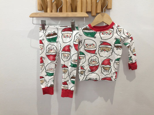 Santa pyjamas 12m