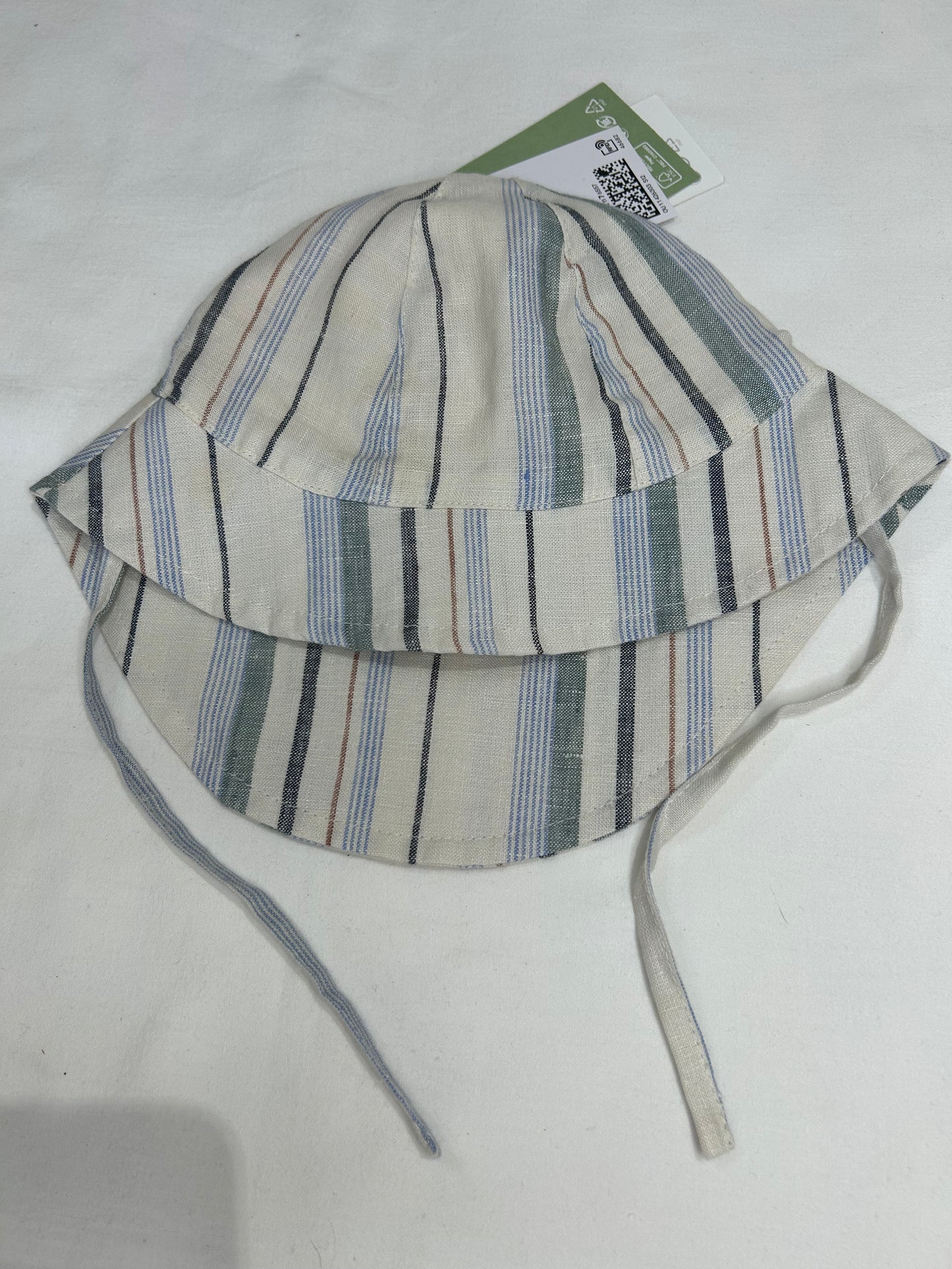 Linen hat 2-4m NEW