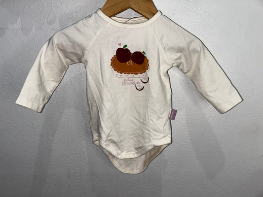 Apple pie onesie 3-6m