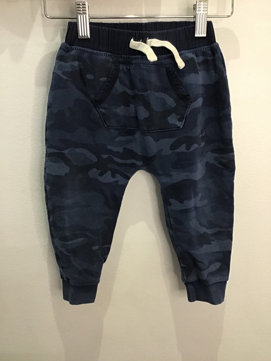 Pants kangaroo pocket blue joggers 18-24m