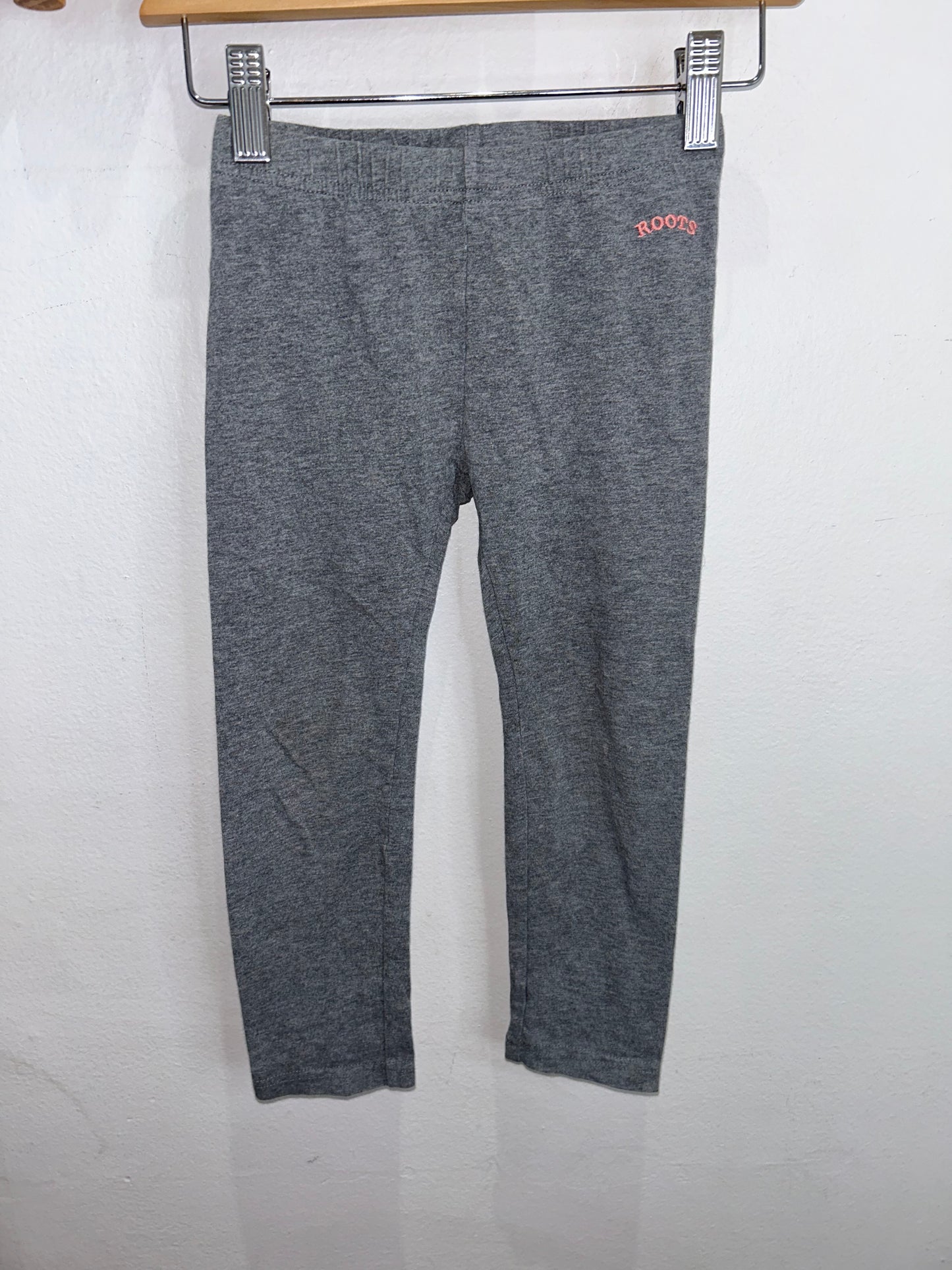 Roots grey leggings 3y
