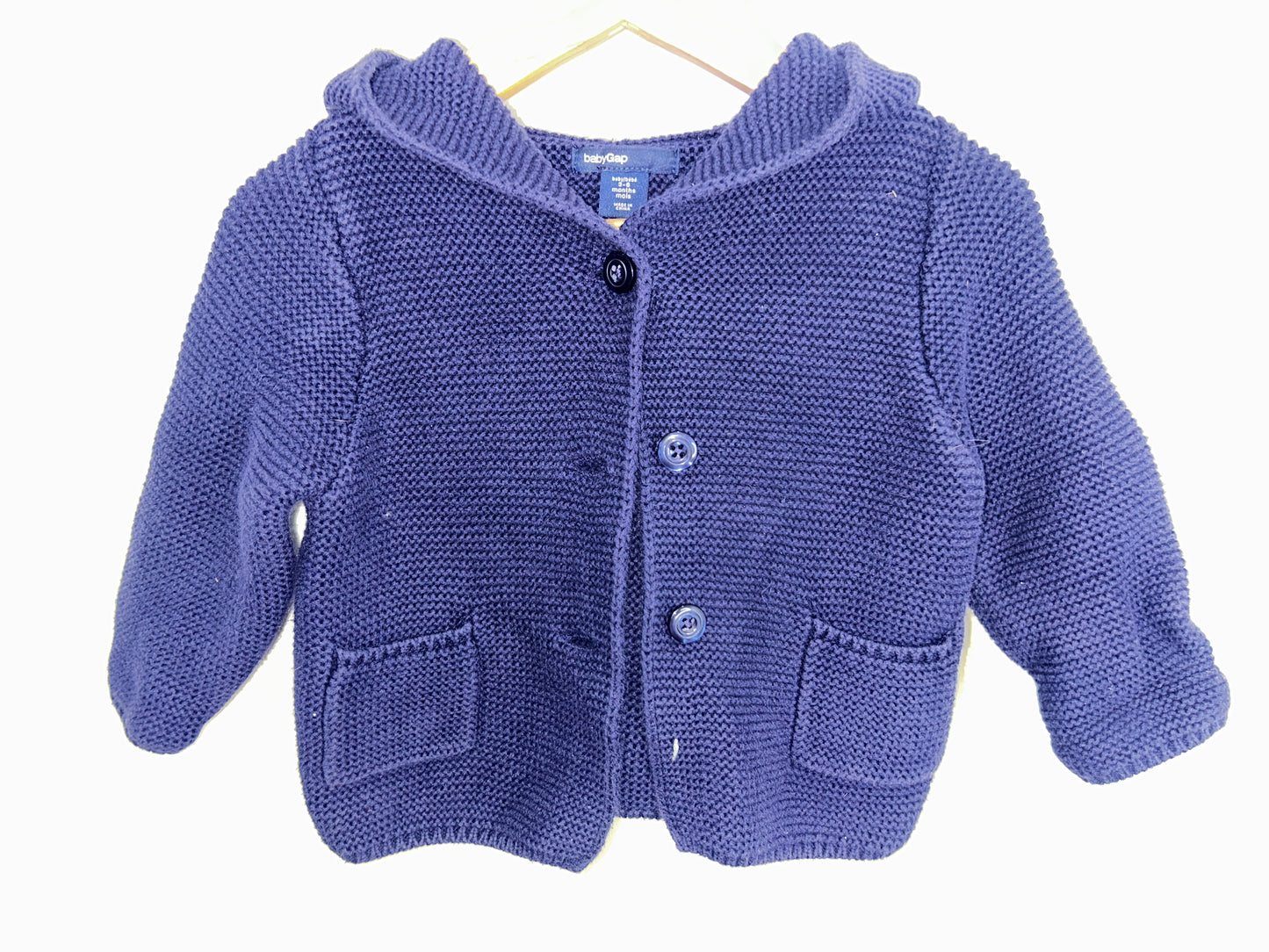 Navy brannan sweater 3-6m