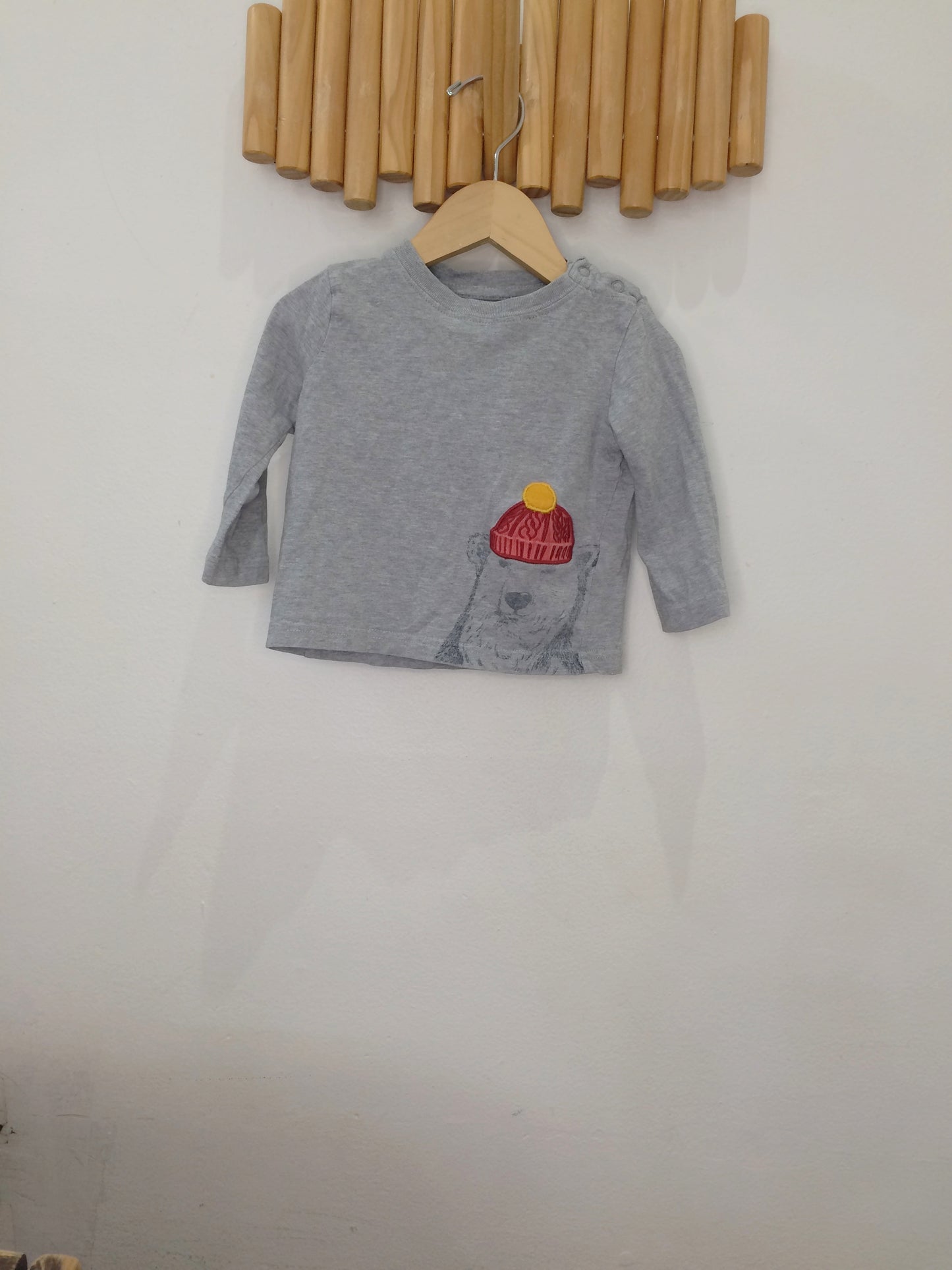 Toque longsleeve 6-12m