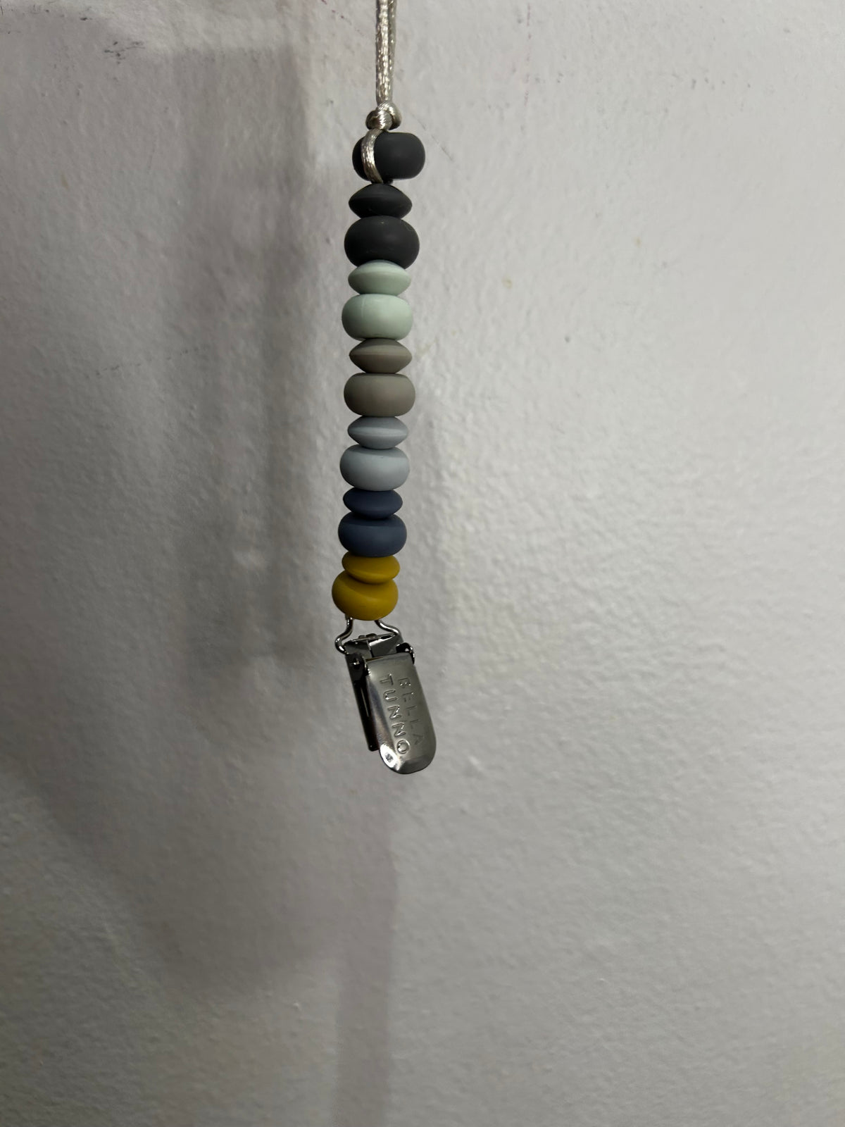 Beaded pacifier holder A