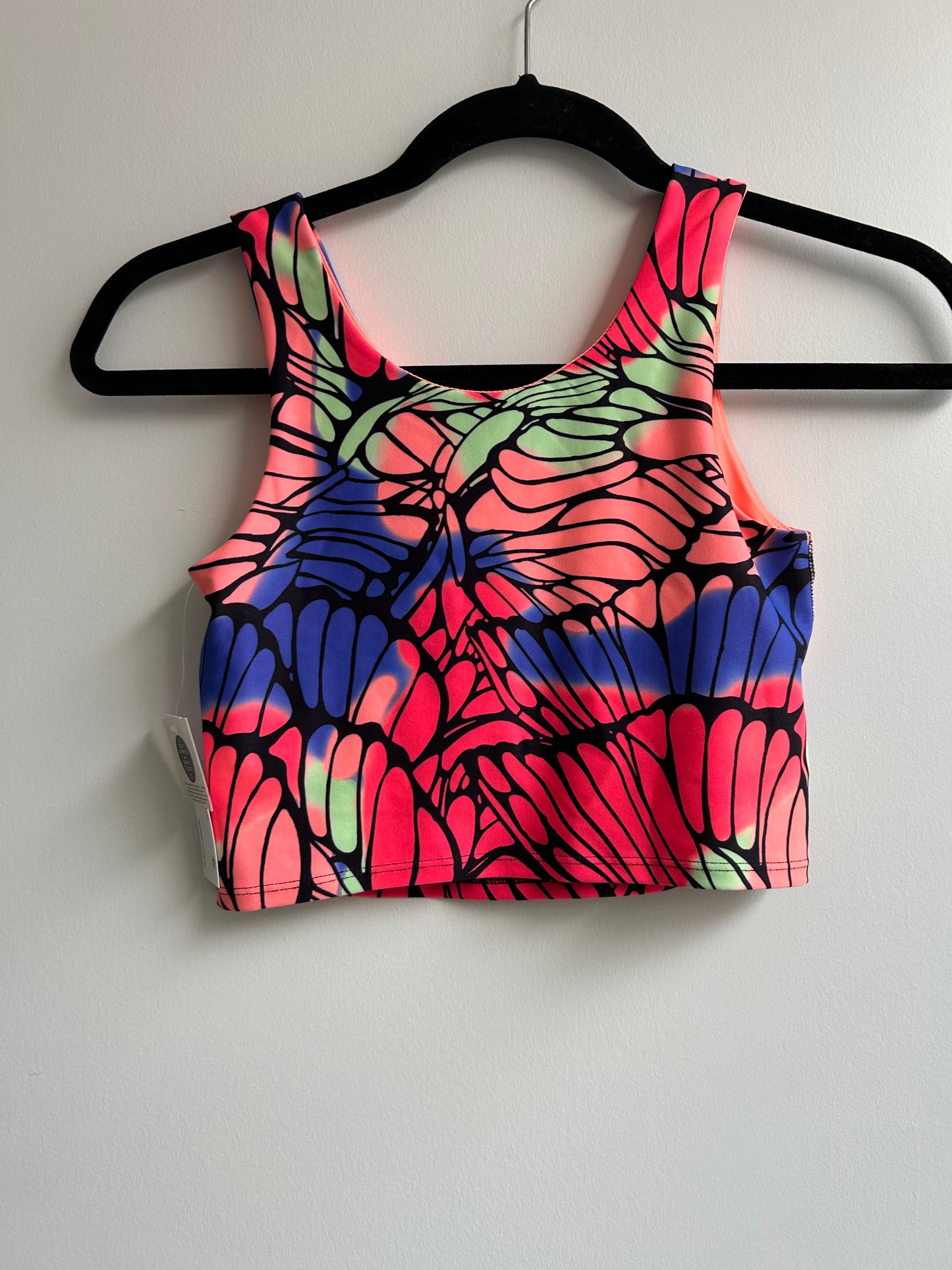 Butterflies bra top 10-12y NEW