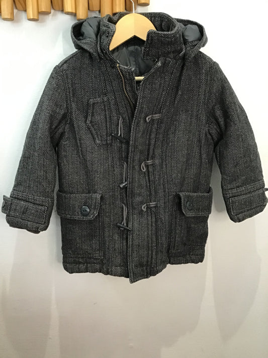Ripple stitch coat 4y