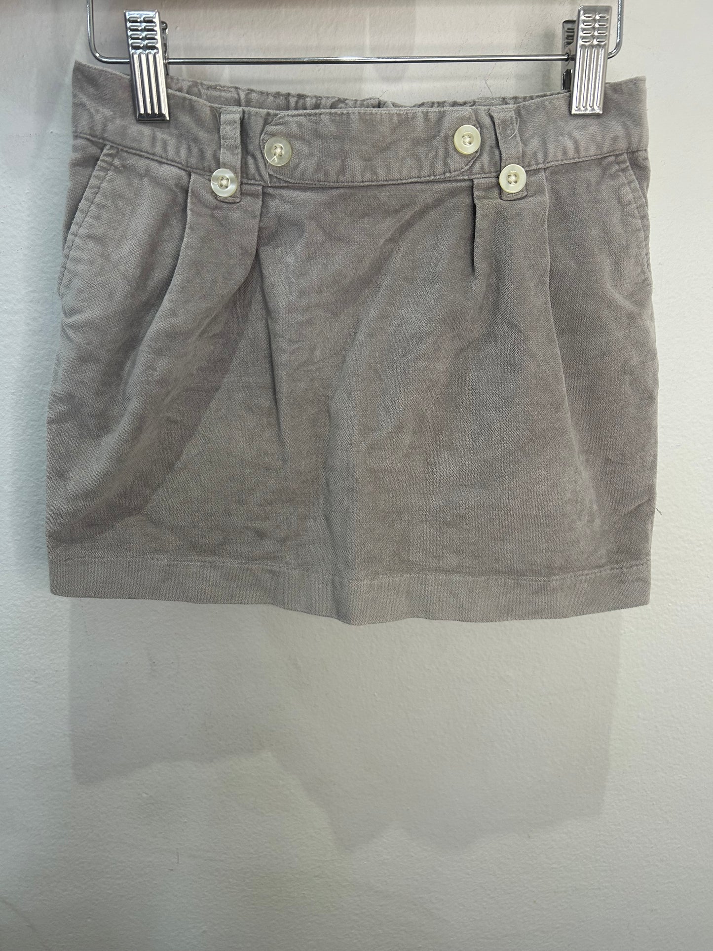 Grey mini skirt 7-8y