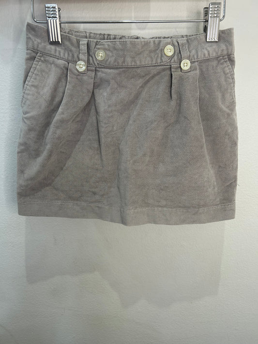 Grey mini skirt 7-8y