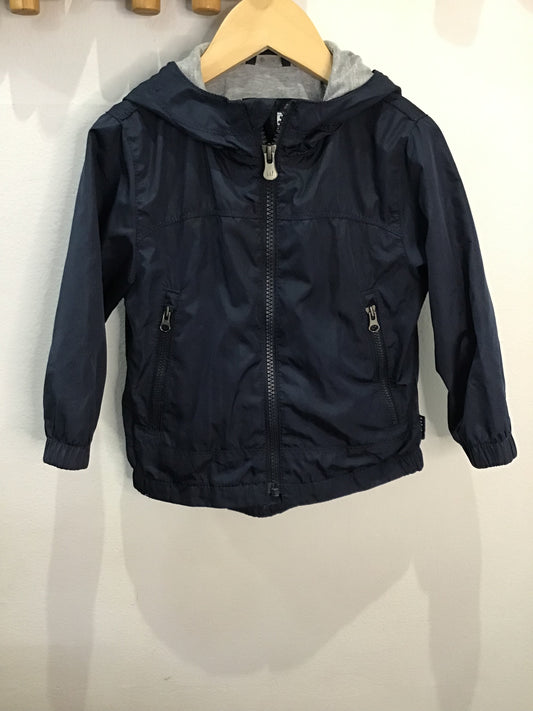 Blue rain jacket 18-24m
