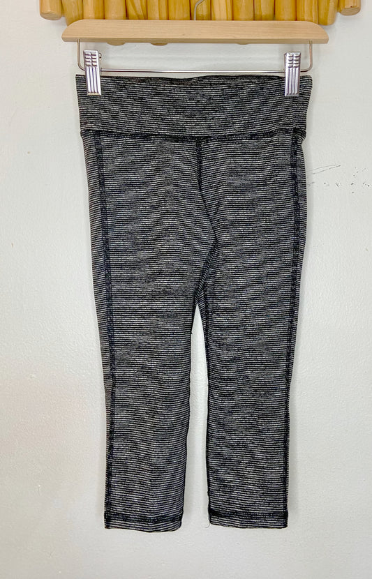 Two pack crop activewear leggings 6-7y