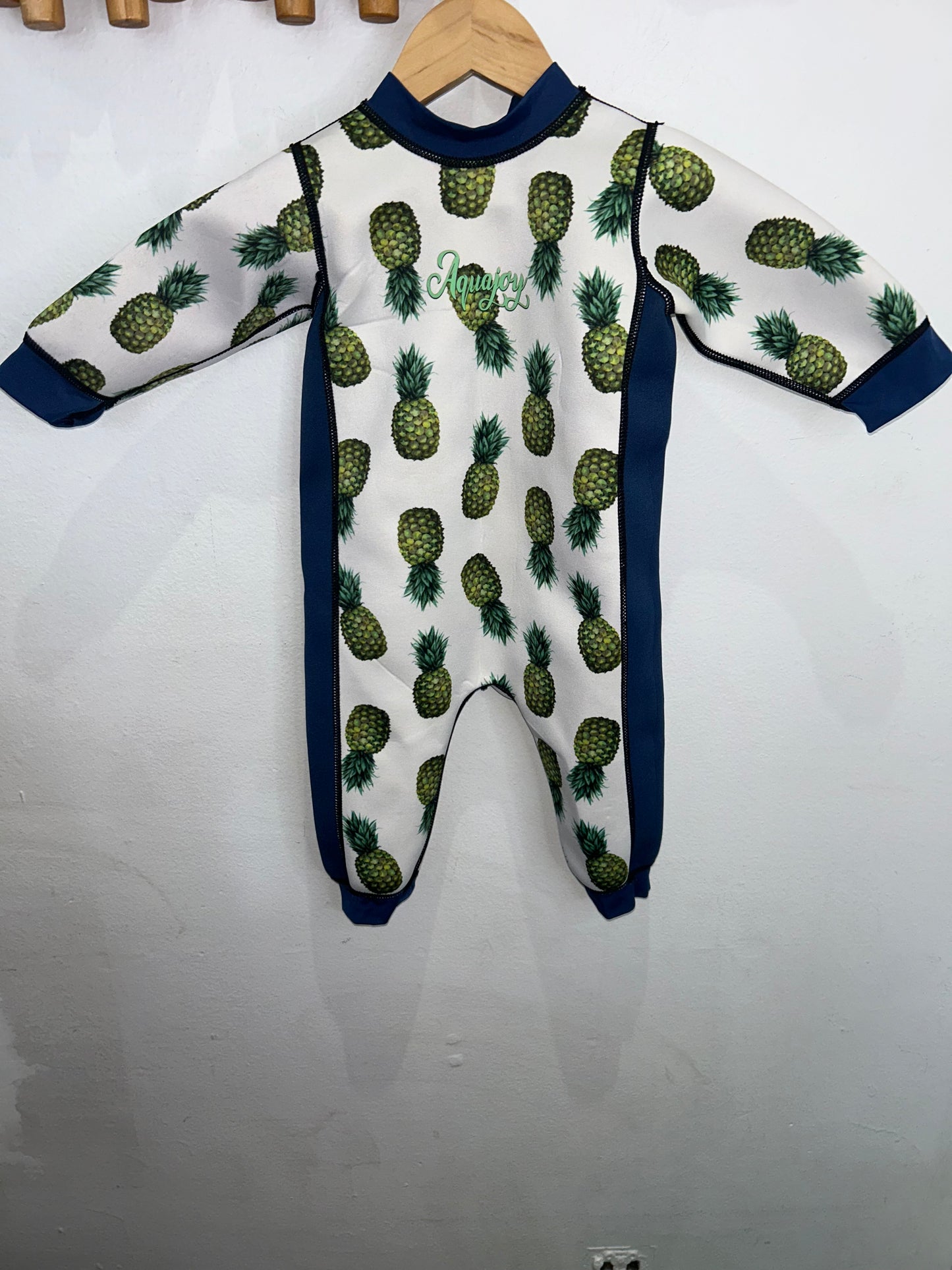 Pineapples wetsuit 12-24m