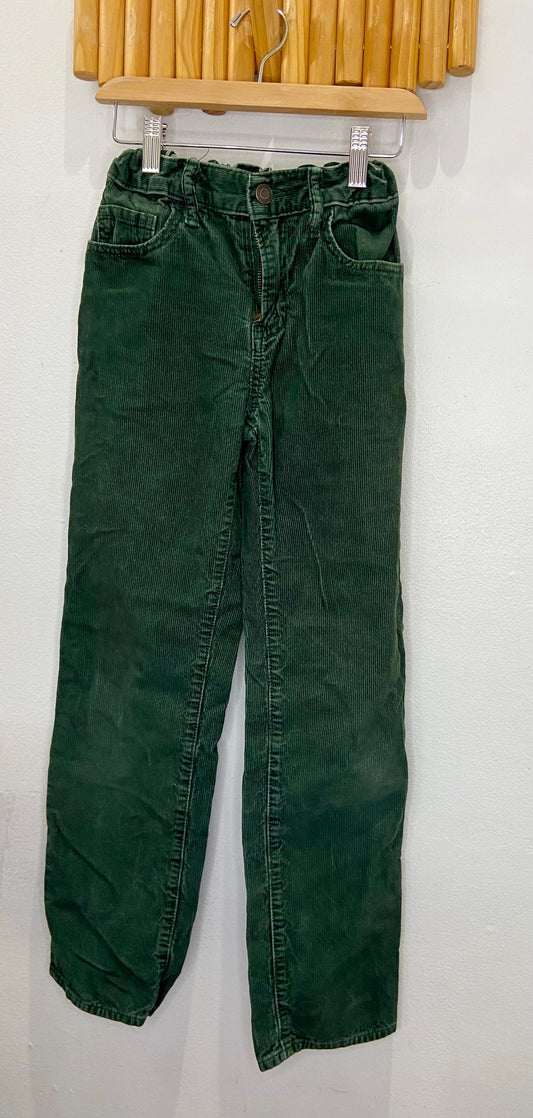 Green corduroy original fit pants 12y