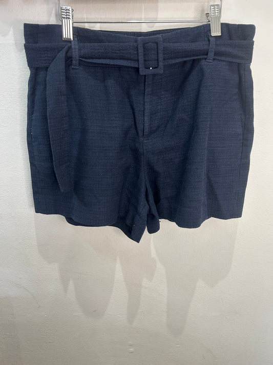 Navy shorts- size 6