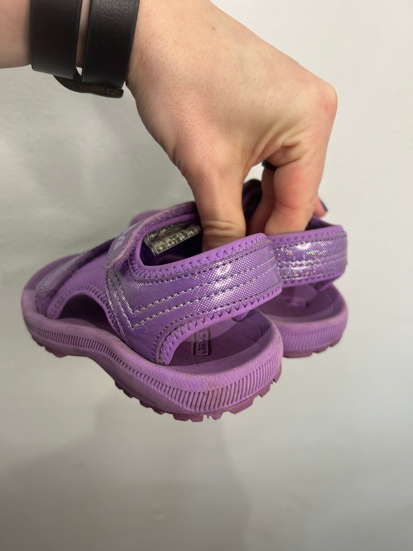 C9 purple Teva sandals