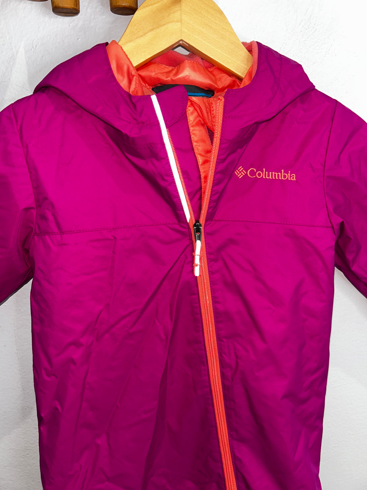 Columbia interchange snow or rainsuit 6-12m
