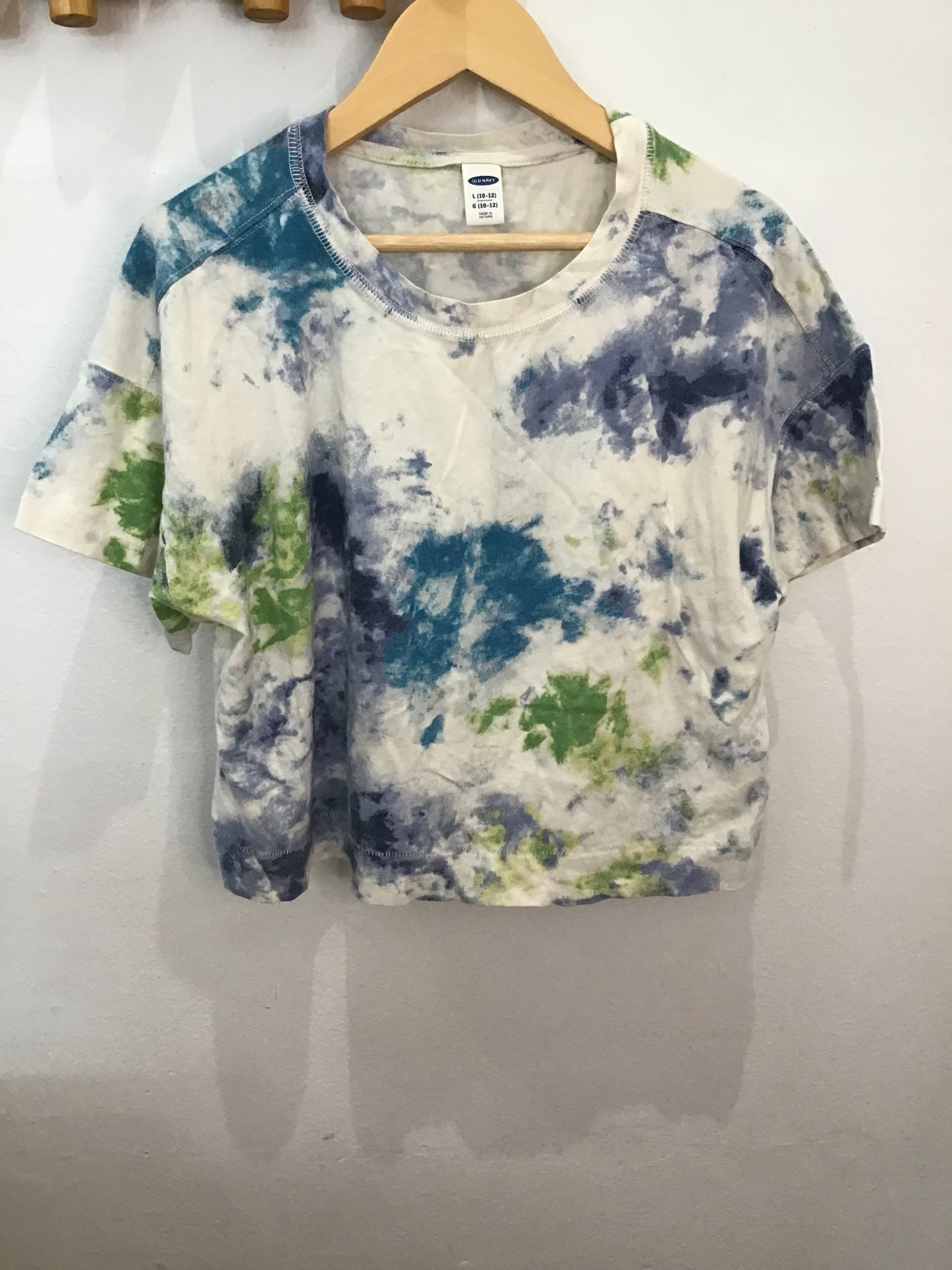 Tee tie-dye boxy 10-12y
