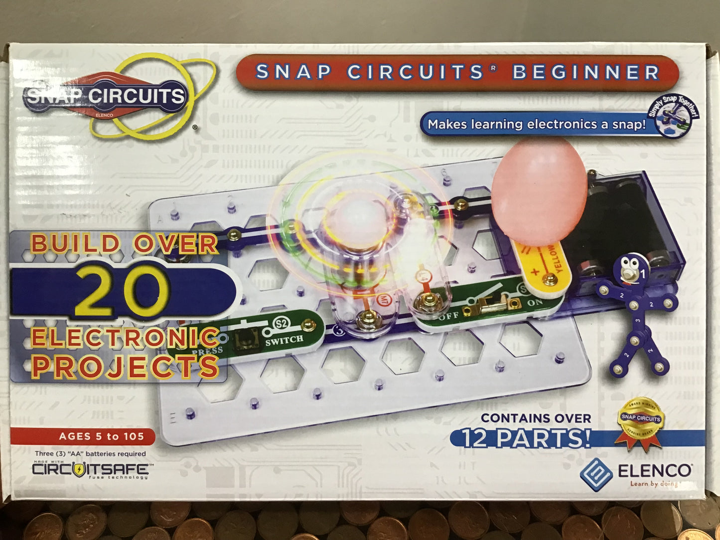 Snap circuits electronic exploration BEGINNER