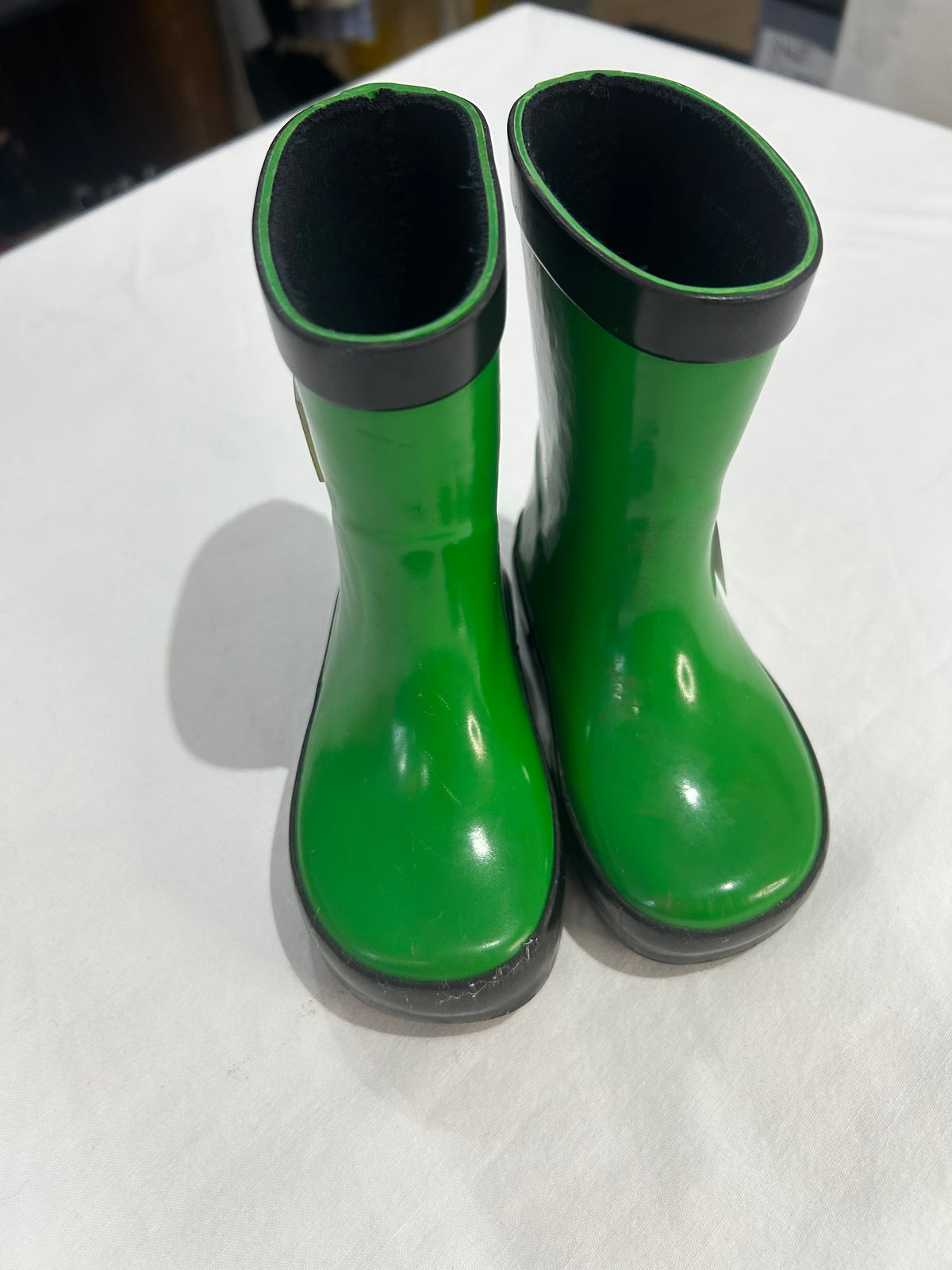 C4 green Stonz rainboots