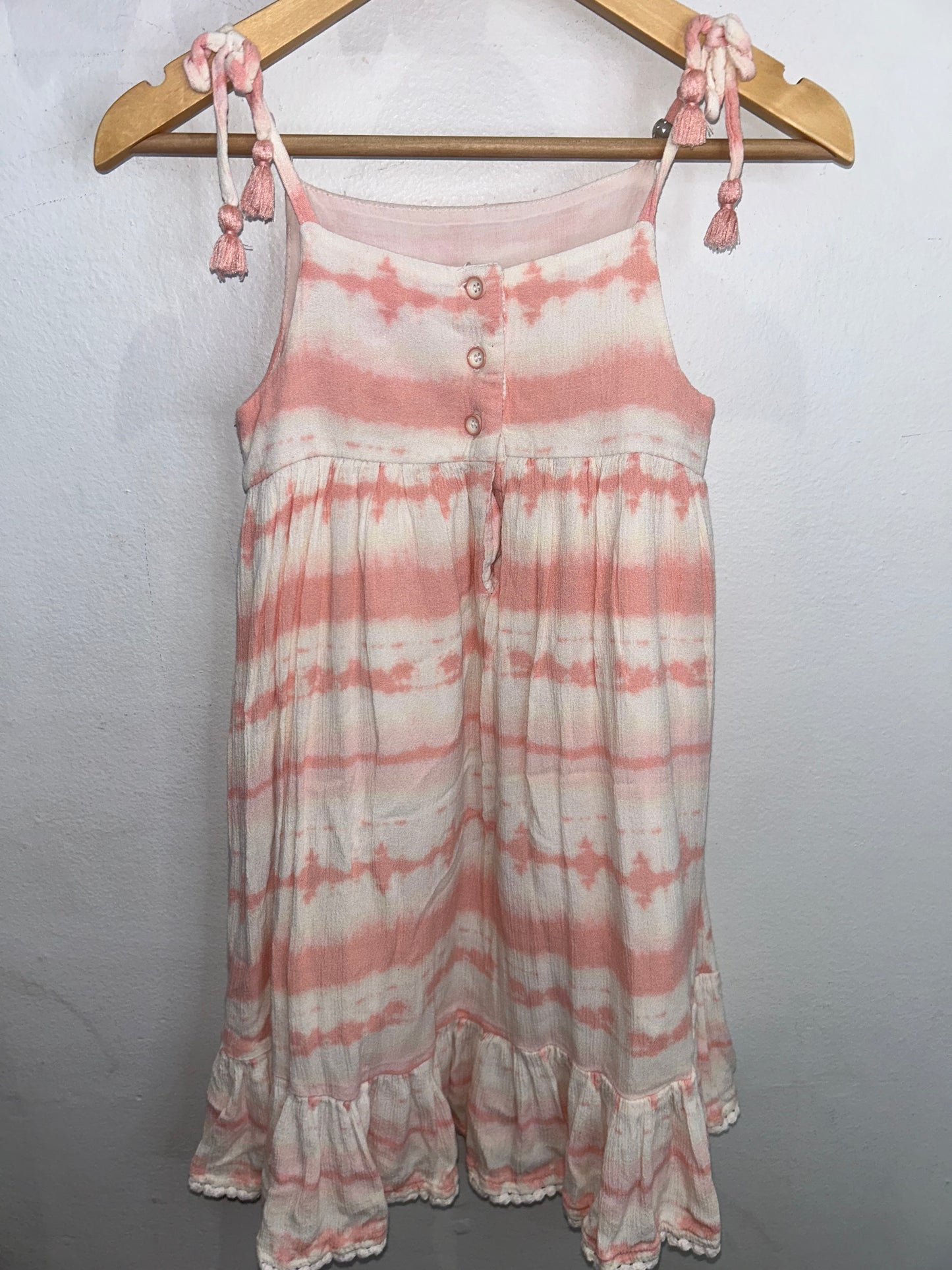 Peach ombre dress 4y