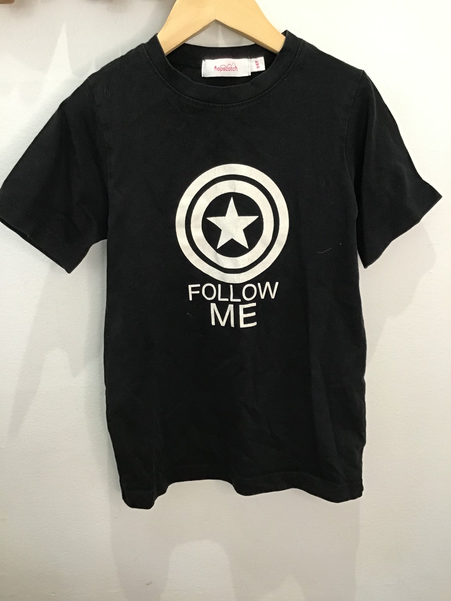 Follow me tee 5-6y