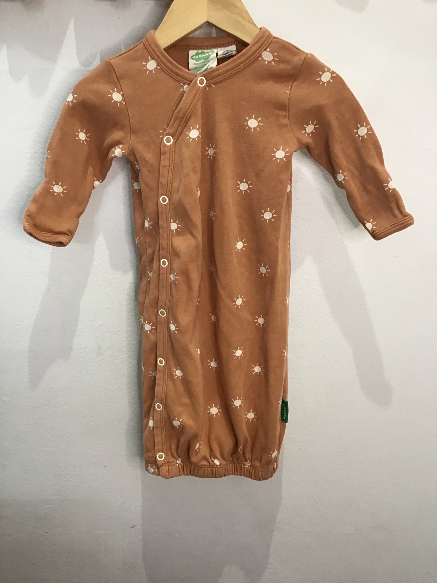 Parade Organics gown sun 0-3m