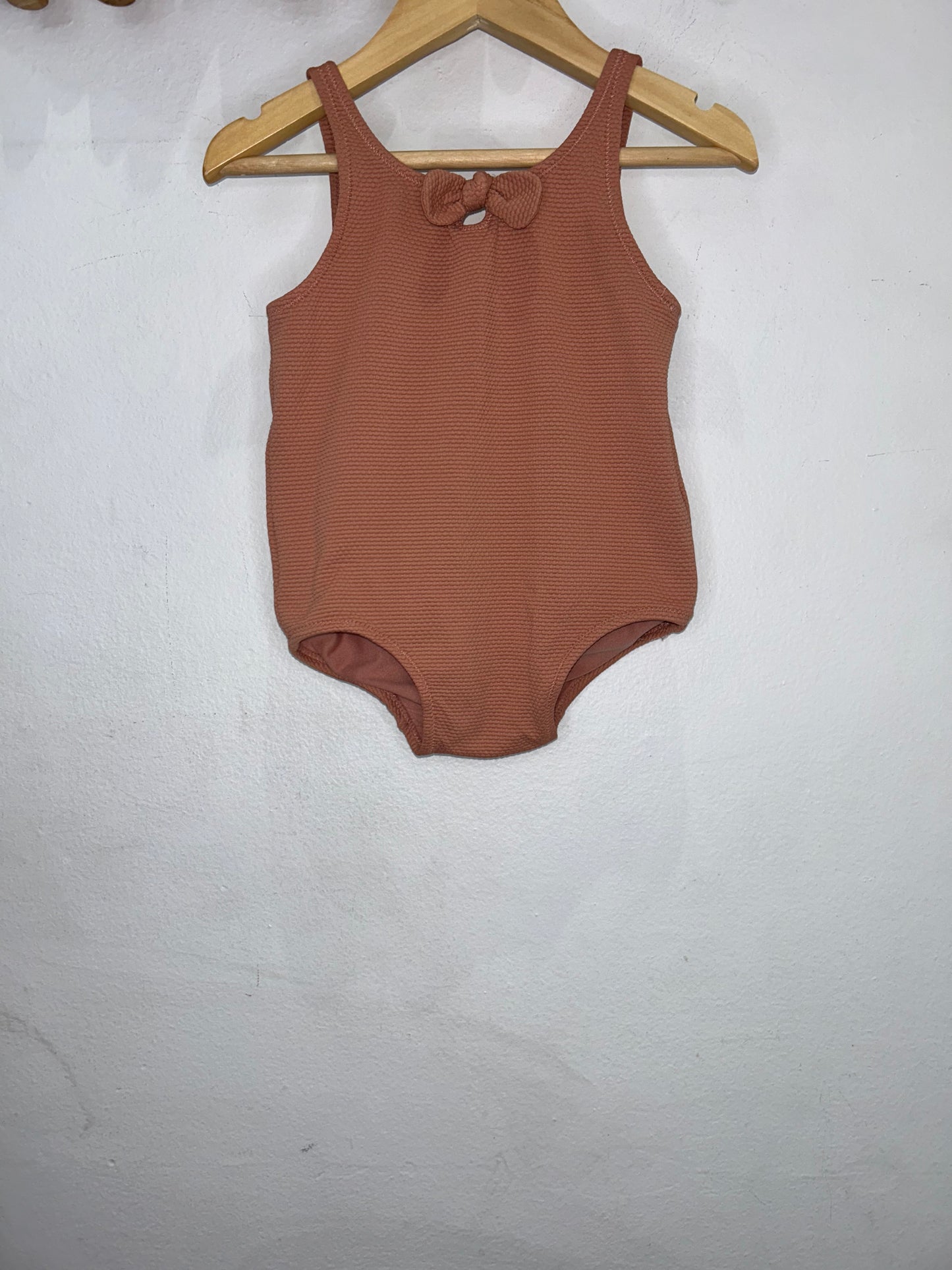 Brown swimsuit 18-24m