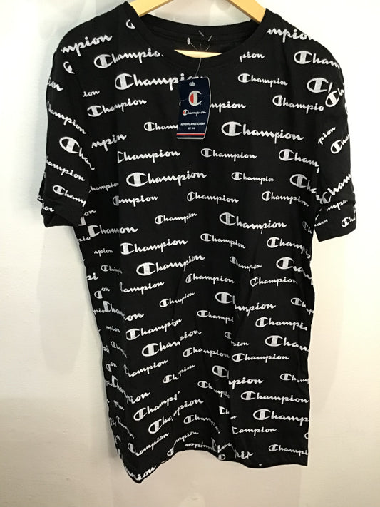 Tee champion print 18y NEW