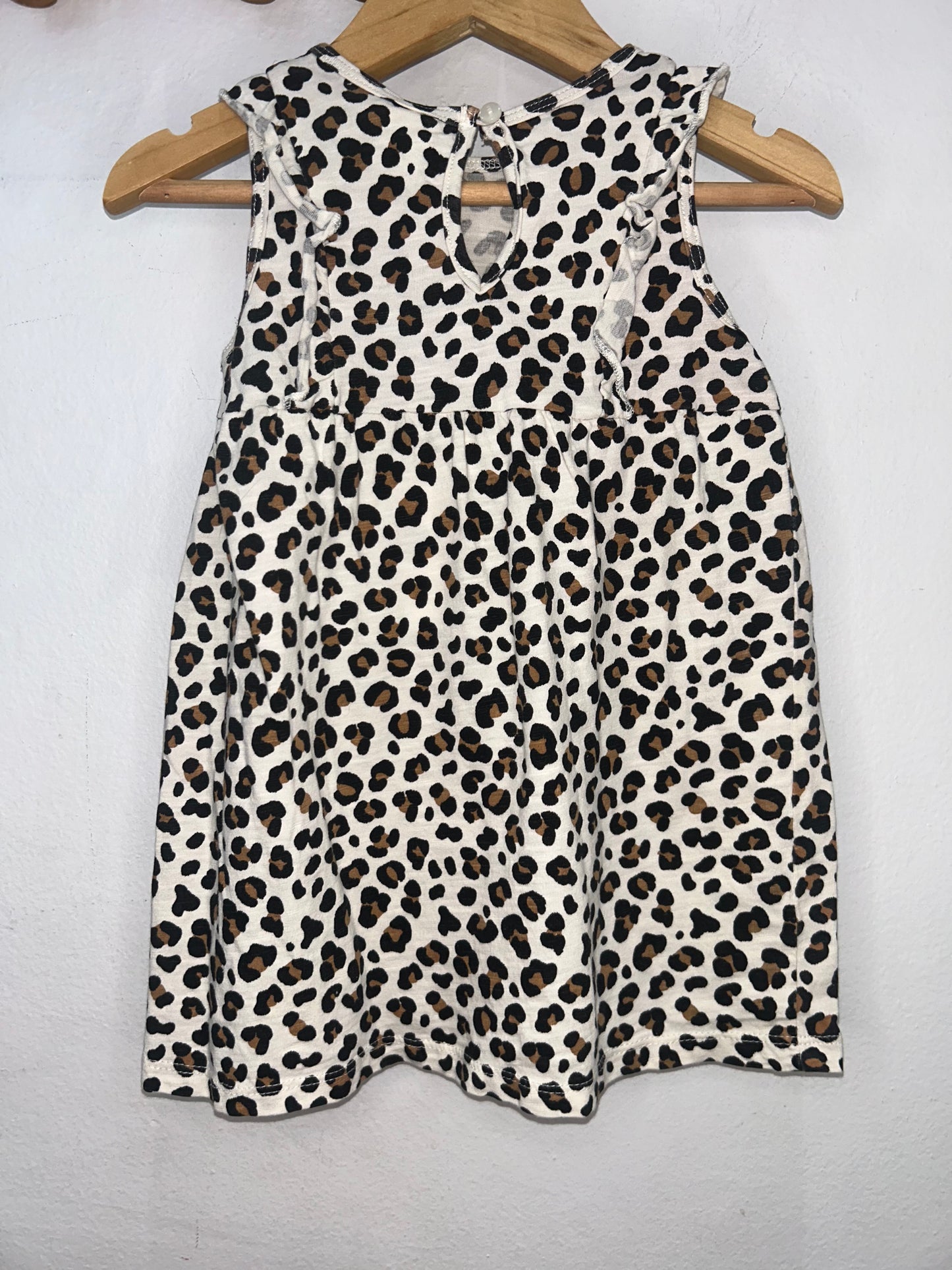 Leopard dress 12-18m
